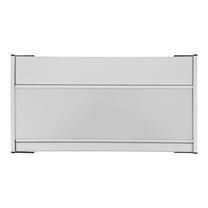 KONTONTY Office Door Name Plate Holder Blank Aluminum Signs For Wall And Cubicle Name Plate Office Door Sign Name Plate For Doors