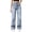 Blue, variant on Womens Classic Casual Denim Trousers with Comfortable Stretch and Relaxed Fit for Everyday Wear Full Length Jeans Blue L