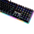 thumbnail image 2 of Teclado gamer Eagle Warrior Stream RGB Black, USB, Color Negro. Eagle Warrior KGSTREAM919EGW, 2 of 2