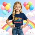 thumbnail image 2 of CAIXIA First Day Of School Shirt Boys Girl Happy Kindergarten 1st Grade Cotton T-Shirt Back To School Shirts for Teens Kids Graphic Short Sleeve Funny Print Basic Tee Top Little Kids Casual Clothes, 2 of 4