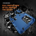 thumbnail image 2 of Dteck for Samsung Galaxy S24 Plus Case, Hybrid Shockproof Rugged Hard PC TPU Bumper Protective Cover for Samsung Galaxy S24 Plus,Navy Blue, 2 of 8