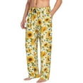 thumbnail image 6 of Honiee Beautiful Countryside Sunflower for men - a sleek fusion of Straight Pajama Pants, versatile Lounge Pants, and cozy Sleepwear, all rolled into one-Small, 6 of 6