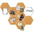 thumbnail image 1 of Wall Decor,bulletin Board, Pin Board, Cork Tiles,hexagon Cork Board With Adhesive Backing Memo Boards Message Board For Office/home/kitchen/dorm Room,, 1 of 5