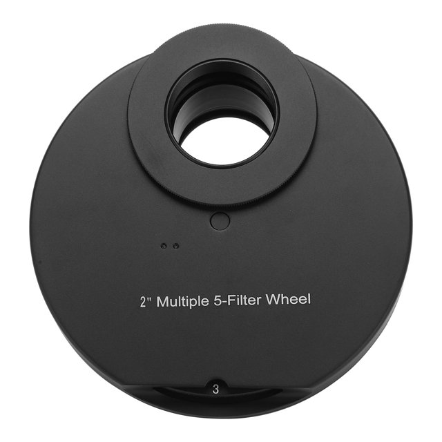 Rueda De Filtro De 5 Posiciones, Rueda De Filtro De Telescopio, Metal Completo, Exquisito Para Telescopio Para Fotografía De Cine Y Televisión ANGGREK Otros