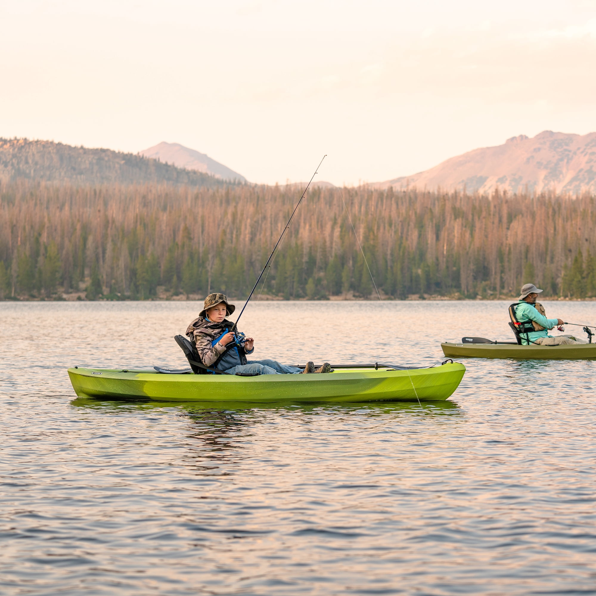 Lifetime Tamarack Angler 10 ft Sit-on-Top Fishing Kayak, Krypron Fusion (90847)