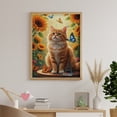 thumbnail image 6 of Diamond Art Kits for Adults - Cat Sunflowers Butterflies Art Scene 5d Diamond Painting for Adults, Diamond Art for Adults Beginners, Frameless Diamond Painting Kits for Adults for Home Wall Decor, 6 of 7