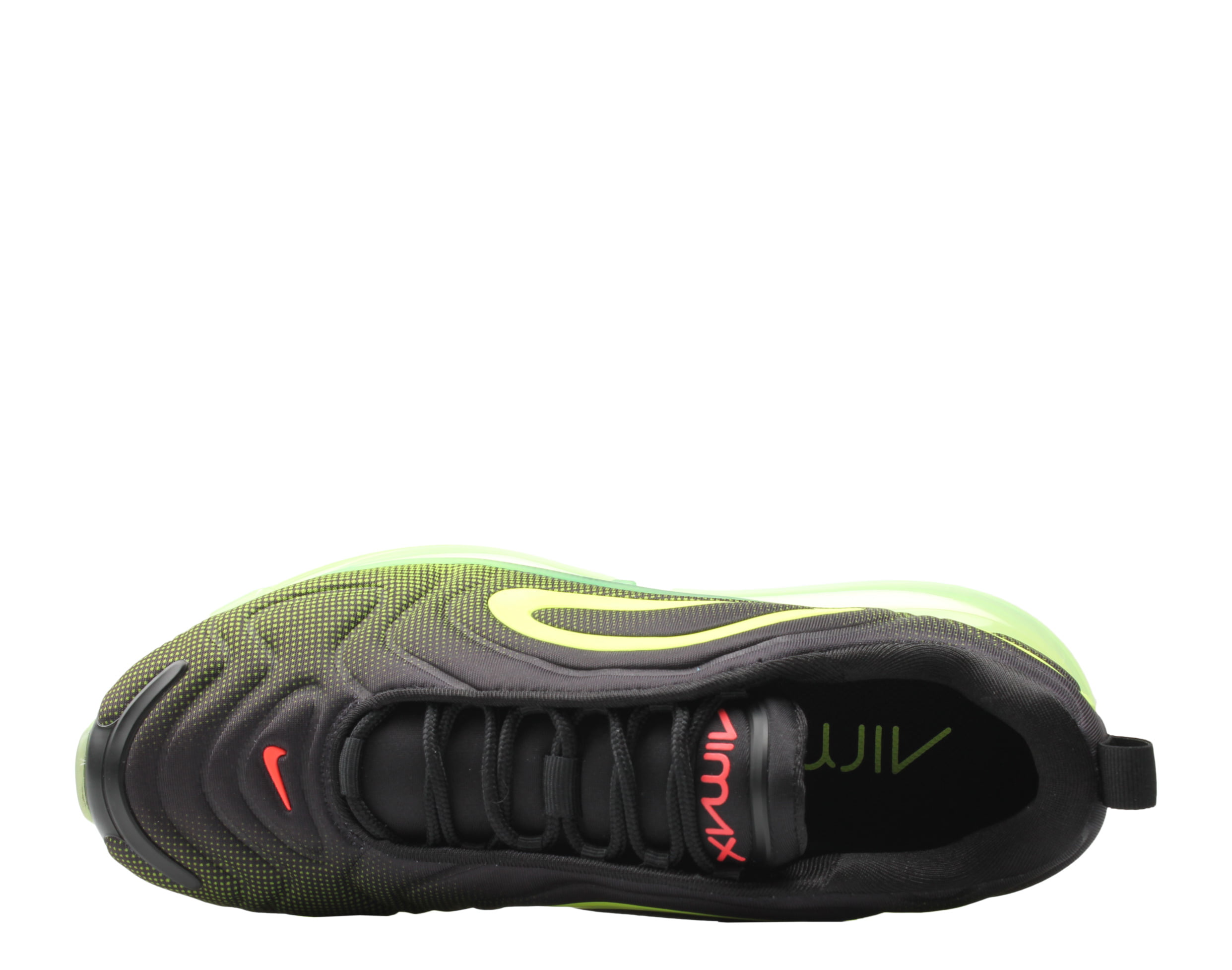 Nike Air Max 720 Black/Bright Crimson-Volt Men's Lifestyle Shoes 