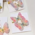 thumbnail image 7 of 18 Pcs Butterfly Hair Clips Topboutique Rhinestone Butterfly Hair Clips for Girls Cute Hairpins Small Hairpins Accessories Elegant Styling Tools for Everyday Party School Wedding, 7 of 7
