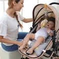 thumbnail image 5 of Inserto para asiento de automóvil para niños pequeños, almohada de soporte para la cabeza y el cuerpo con forro para bebés, 5 of 5