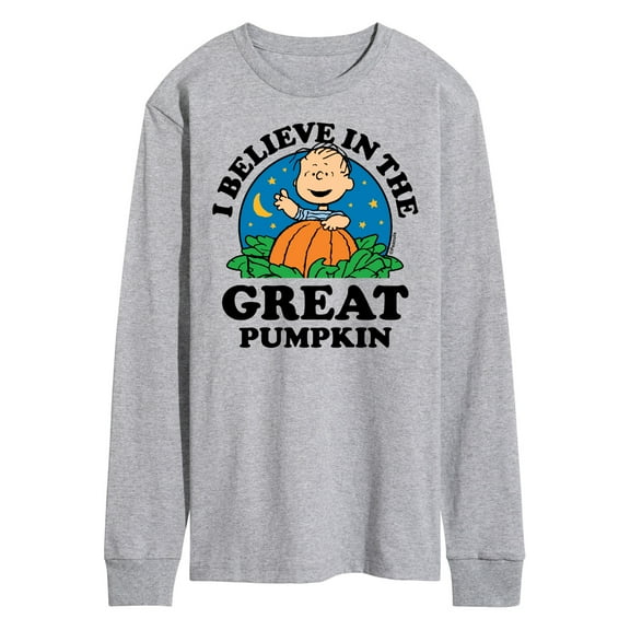Peanuts - I Believe In The Great Pumpkin - Men's Long Sleeve T-Shirt