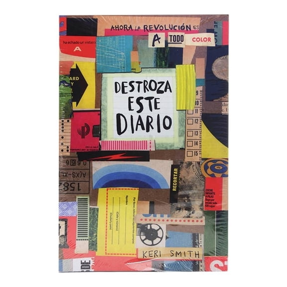 Destroza Este Diario Ahora a Todo Color Físico