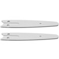 thumbnail image 1 of 2 Pieces 4 Inch Mini Chainsaw Guide Plate Replacement Guide Bar for 4 Inch Electric Chainsaw Parts Accessories,2 x Mini chainsaw guide plates,Silver, 1 of 8
