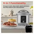Slow cooker 9in1 Slow Cooker, Warmer & Sterilizer, App with 800+ Recipes, Stainless Steel, 8