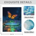 thumbnail image 3 of Diamond Art Kit for Adults, Butterfly Vibrant Colors Ripple Effect Diamond Painting for Adults Beginners, DIY Diamond Art Painting Kits, 5D Diamond Painting Crafts for Home Decor 12x16 Frameless, 3 of 7