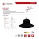 thumbnail image 3 of Foco Lampara Led High Bay Luz Fria Casa Hogar 100w Yankon YKHB210, 3 of 3