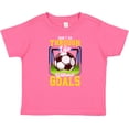thumbnail image 3 of Inktastic Soccer Funny Goals Boys or Girls Toddler T-Shirt, 3 of 5