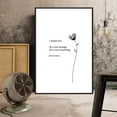 thumbnail image 2 of IDEA4WALL Framed Canvas Wall Art for Living Room, Bedroom Simple Words Canvas Prints for Modern Home Decoration Ready to Hang, 2 of 4