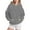 Gray, variant on SHE IS Womens Sweatshirt Zip up Hoodie Womens Oversized Hoodie Zip Womens Pullover Hoodie with Pockets Womens Tops Black Trendy My Orders Placed