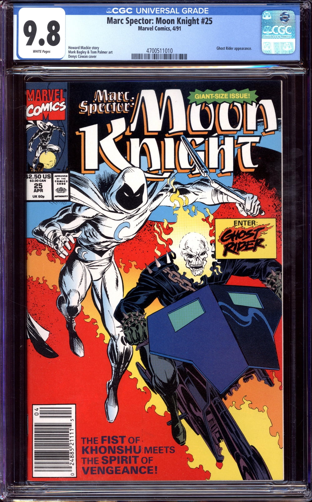 Cover of Marc Spector: Moon Knight #25