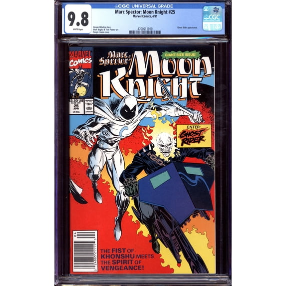 Marc Spector: Moon Knight #25 - CGC 9.8 Comic Book