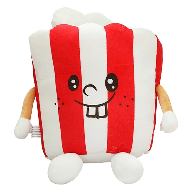Popcorn Stuffed Animals Toy, Popcorn Plushies, Popcorn Cute Plushies, Popcorn Stuffed Toys Bedtime Friend Christmas Gifts for Girls Boys Kids Children