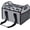 Gray, variant on Collapsible 12 Bottle Wine Carrier Reusable Portable Wine Storage Caddy for Grocery Shopping, Wine Tasting, Travel, Vacation & Moving,Gray.