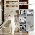 thumbnail image 3 of Electric Spray Pet Brush, 2-in-1 Steamy Cat Brush with Water Tank, Mist Massage Grooming Comb for Long and Short Hair Dogs and Cats, 3 of 6