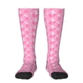 thumbnail image 1 of Balery Breast Cancer Awareness (3) Calcetines novedosos Calcetines deportivos Calcetines hasta la rodilla Calcetines de algodón Calcetines originales y geniales, 1 of 6