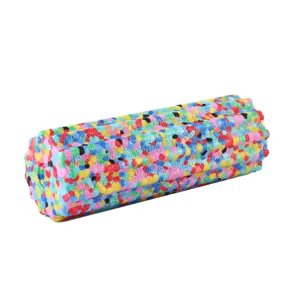 Mini Yoga Foam Roller, 15x5.3cm Soft EVA Massage Roller with Durable Texture for Pilates Gym Exercise Fitness