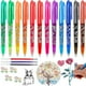 thumbnail image 1 of Bolígrafos borrables Quinlirra de 12 piezas, bolígrafos de tinta de gel borrables, bolígrafo borrable para escritura suave y correcciones fáciles, para estudiantes, profesionales, material escolar,, 1 of 4