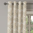 thumbnail image 3 of Ambesonne Grommet Curtain, , 50"x108", Warm Taupe Pale Sepia, 3 of 5