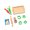 Green, variant on Dollhouses Miniature Baking Kits Realistic Baking Mold Eggs Tray Perfect for Kitchens and Dining Rooms