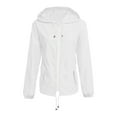thumbnail image 6 of Rain Jacket Women Waterproof Windbreaker Lightweight Rain Jackets with Pockets Packable Raincoats for Women with Hood, 6 of 6