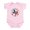 Petal Pink, variant on - Texas Wrought Iron Barn Art Body Suit - Baby Light Bodysuit, Size Newborn - 24 Months