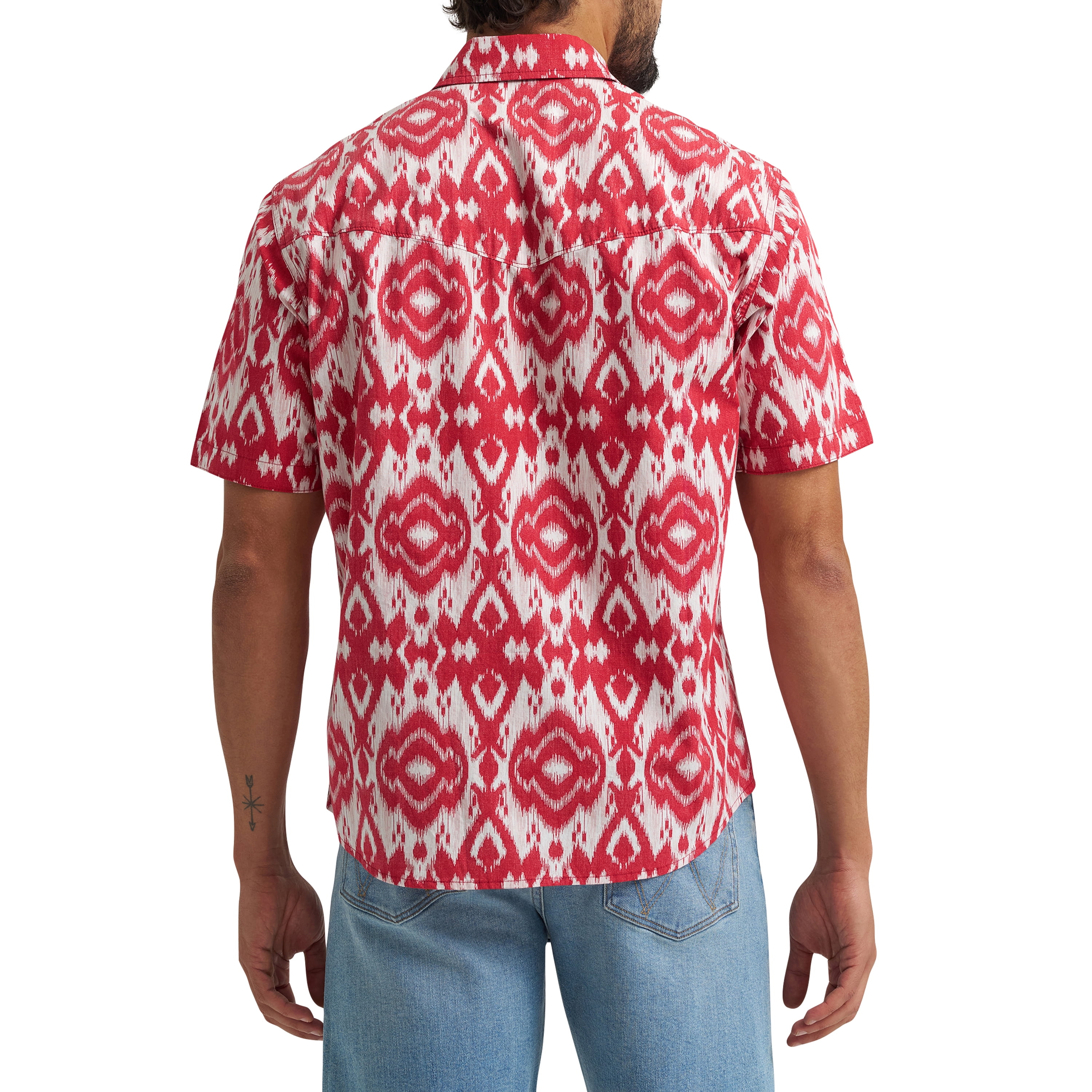 Wrangler® Men's Western Inspired Short Sleeve Shirt
