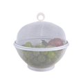 thumbnail image 1 of Fruit Fly Proof Mesh Fruit Bowl with Lid Cover, Large Capacity Durable Iron Basket for Kitchen Storage Organizer, 1 of 4