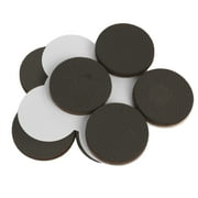 Slipstick GorillaPads CB144 Non Slip Furniture Pads/Grippers (Set of 8) Furniture Feet Floor Protectors, 2 Inch Round, Black