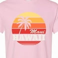 thumbnail image 4 of Inktastic Maui Hawaii Retro Sunset T-Shirt, 4 of 5