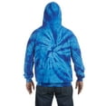 thumbnail image 3 of Colortone Spider Tie Dye Adult Hood T8777, 3 of 3