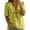 j285-Green, variant on Womens Casual T Shirts Summer Solid Color Short Sleeve Tie Front T Shirt Ladies Loose Fashion Breathable Everyday Tees,S