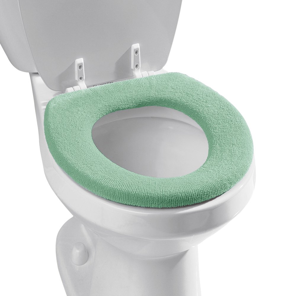 Soft n Comfy Cloth Toilet Seat Cover, Washable