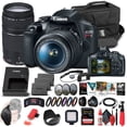 thumbnail image 1 of Canon EOS Rebel T7 DSLR Camera (New) - Wi-Fi Technology, 18-55mm and 75-300mm Lenses - Advanced Bundle(International Model), 1 of 8