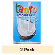 (2 pack) Taoro Coconut Milk, 14 fl oz
