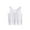 White, variant on lmcalzta Plus Size Workout Crop Tops for Women Summer Tank Soft Breathable Stretch Camisole Sizes XL-8XL,Designed to Every Body Shape