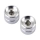 thumbnail image 1 of Yuarrent 2pcs Guitar Dome Knobs Accessories Universal String Professional Sturdy Adjust Caps Knob Instrument Accessory Replacement Button Type2 NO2, 1 of 6