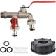 thumbnail image 1 of 1/2" Brass Faucet Connection, 1000L Tank Adapter Faucet, Rainwater Collector Faucet for Garden, Tank, 1 of 5