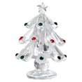 thumbnail image 1 of Decoración de árbol de Navidad de cristal, decoración de escritorio, adorno de árbol de Navidad navideño, 1 of 8