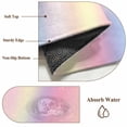 thumbnail image 6 of 6'x9' Area Rugs, Pink Purple Indoor Outdoor Area Rug for Living Room Bedroom, Modern Colorful Ombre Abstract Tie Dye Art Washable Bathroom Rugs Kitchen Floor Carpet Mats Home Decor Aesthetic, 6 of 8