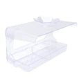 thumbnail image 4 of Comedero para pájaros con ventana transparente, succión resistente, observación de aves segura y cómoda, fácil de rellenar, regalo perfecto para exteriores, 4 of 5