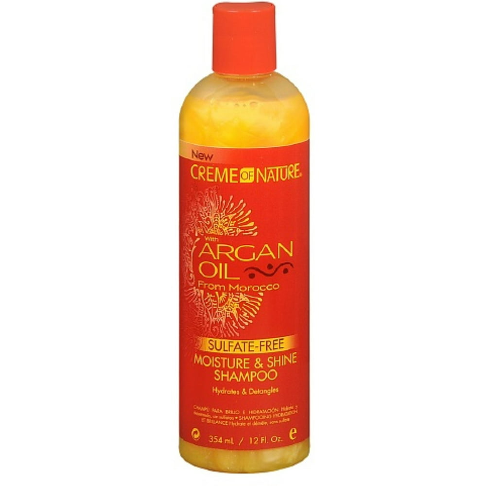 Creme of Nature Moisture & Shine Shampoo With Argan Oil From Morocco ...